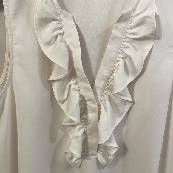 JCrew Ruffle Front Tank - Picture 3 of 3